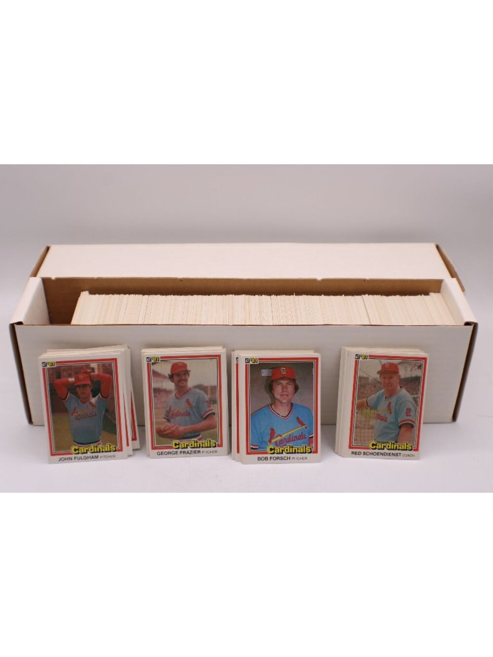 Donruss Baseball Cards 1981 Trading Collectible In Box Sport Team Not Counted